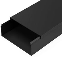 Кабель-канал Промрукав 100x40мм (2000мм) черный (уп. 8м.) картинка